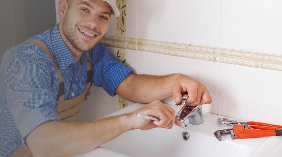 Faucet cartridge replacement in Mekoryuk, AK